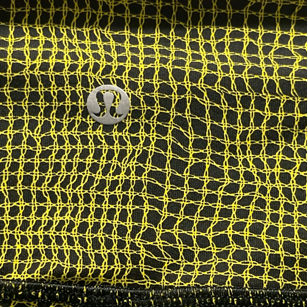 Lululemon high times pants luon fall net toxic black US 4 - Picture 4 of 8